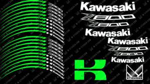 stickers moto kawasaki z800
