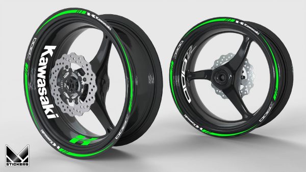 Calcomanías para llantas Kawasaki Z800