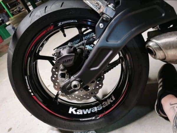 Stickers jante Kawasaki Z650 - Afbeelding 4