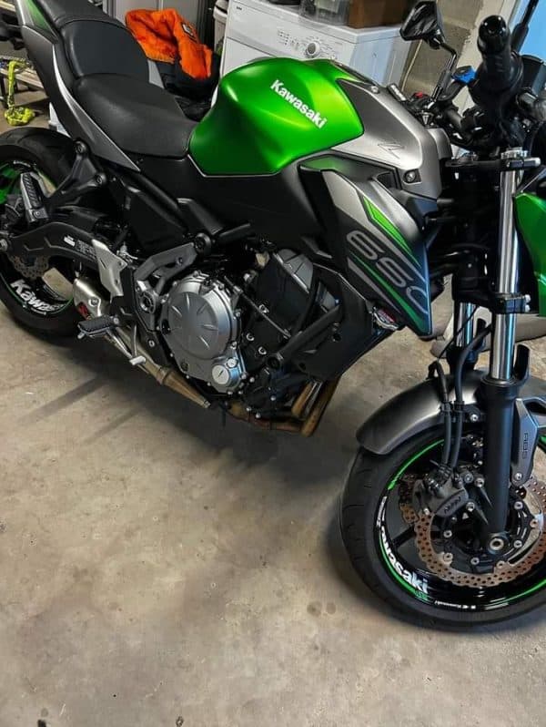 Stickers jante Kawasaki Z650 - Afbeelding 6