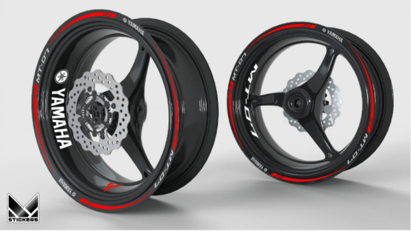 Calcomanías para llantas Yamaha MT 07
