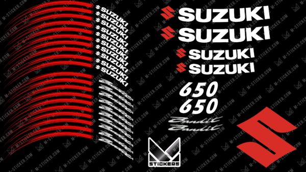 Stickers jante Suzuki Bandit 650 - Image 3