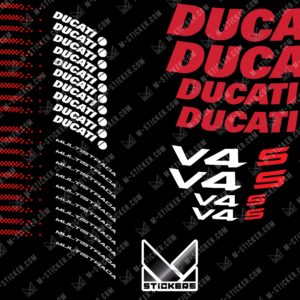 Stickers jante Ducati Multistrada V4 S