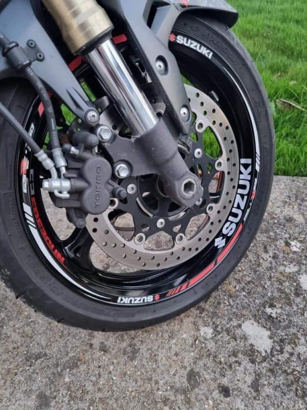 Stickers jante Suzuki GSR 750 - Afbeelding 7