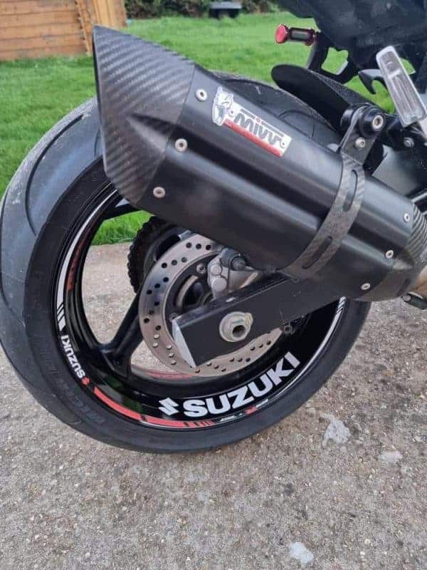 Stickers jante Suzuki GSR 750 - Afbeelding 6