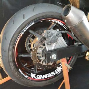 Kit de decoração Z750 para roda traseira