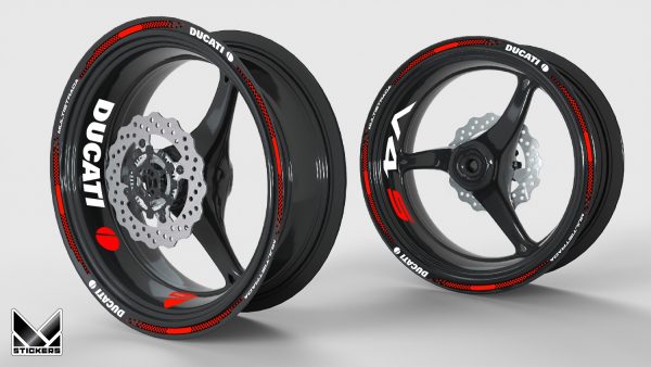 Decorative kit Ducati Multistrada red