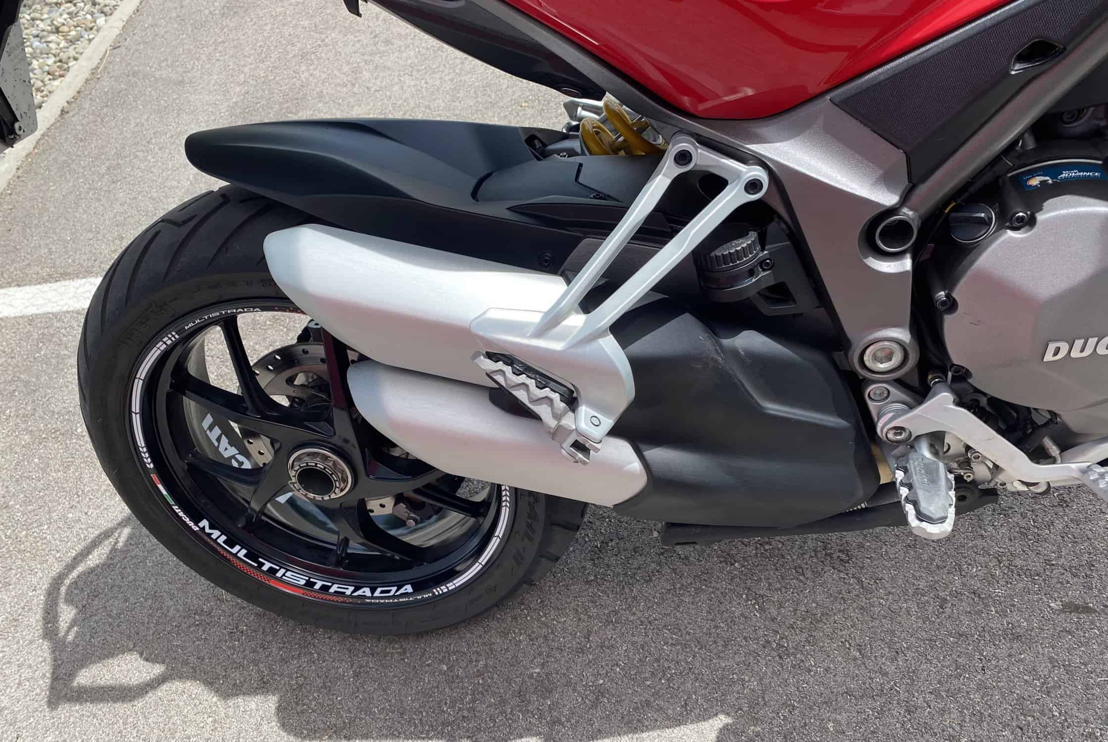 Ducati Multistrada 1200 / 1200s Motorcycle Wheel Decals – Corse Rim Stickers Stripes – Made In UK