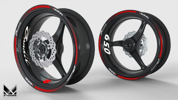 Suzuki Bandit 650 rim stickers