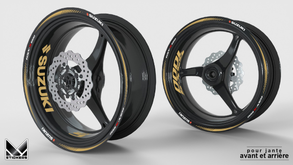 Decal per cerchi Suzuki GSX-S 1000 - SCONTISSIMO