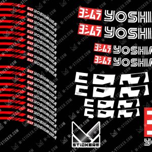 Stickers jante Yoshimura
