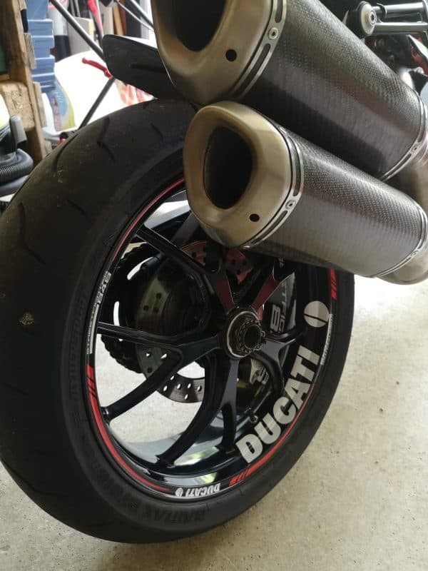 Stickers jante Ducati Streetfighter 848 - Imagen 4