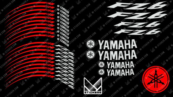 Dekor-Felgen-Kit Yamaha FZ6