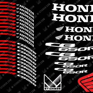 Stickers jante Honda CB 650 R