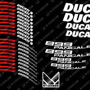 Stickers jante Ducati Panigale 899