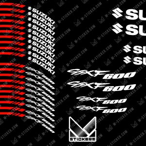 Stickers jante Suzuki GSX-F 600