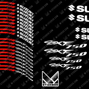 Stickers jante Suzuki GSX-F 750