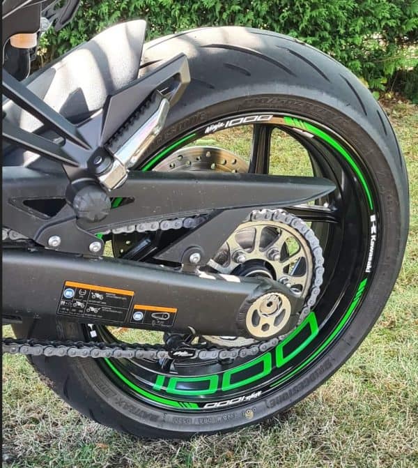 Stickers jante Kawasaki Ninja 1000 - Imagen 3