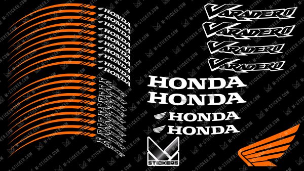 Stickers jante Honda Varadero - Imagem 3