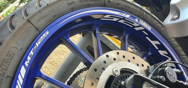 Stickers jante Yamaha MT-125 - Imagem 3