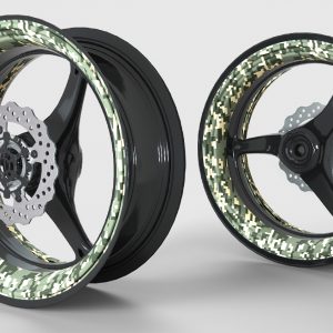 Stickers Ring rim - Camo 2