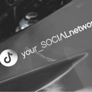 Decal TikTok personalizzati
