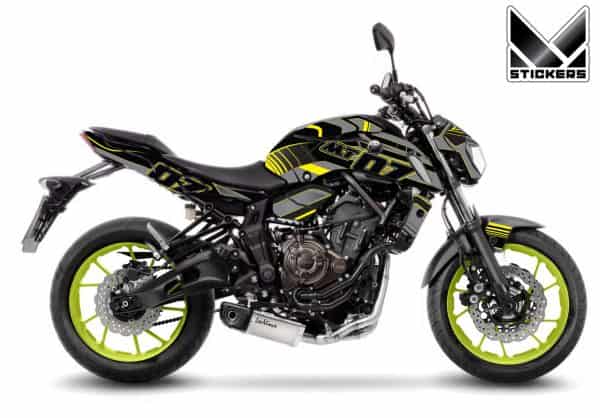Yamaha MT-07 Race 1 Decal Kit