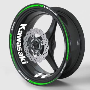 Motorfietsstickers voor velgen Kawasaki 