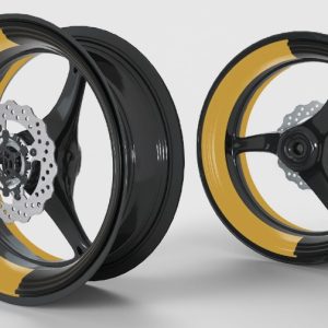 Decais de roda moto