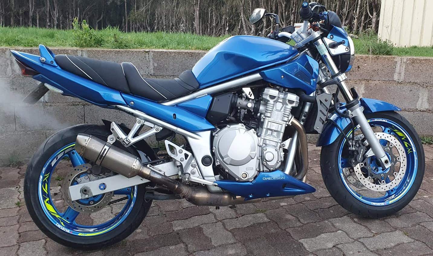 Motorcycle rim stickers