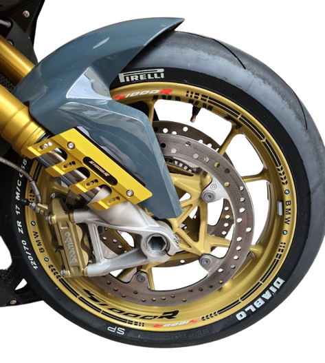 Decal personalizzate cerchi moto BMW