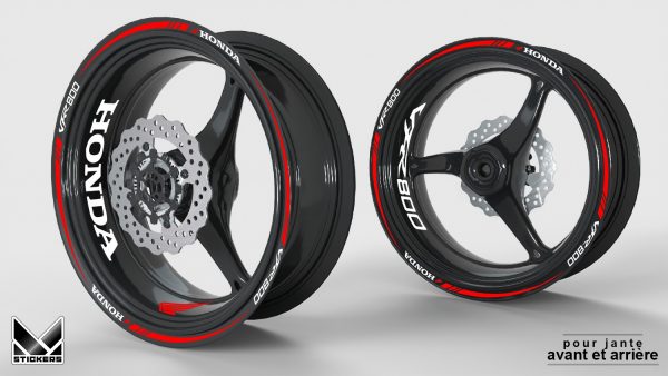 Calcomanías llanta Honda VFR 800