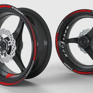 Triumph Speed Four rim stickers