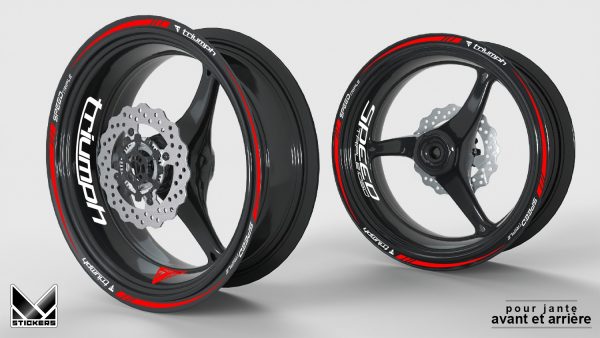 Decals velgen Triumph SpeedTriple 1050