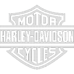 Stickers jante Harley Davidson