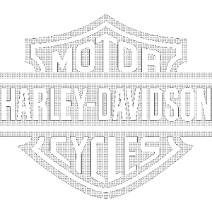 Stickers jante Harley Davidson