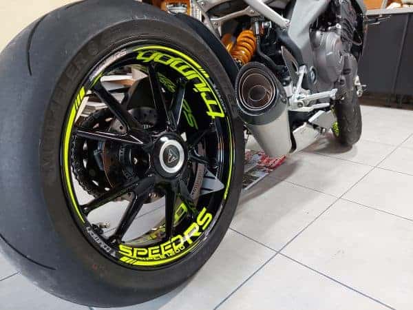 Stickers jante Triumph SpeedTriple 1200 RS - Afbeelding 3