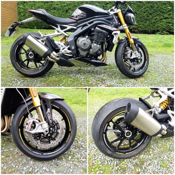Stickers jante Triumph SpeedTriple 1200 RS - Afbeelding 4