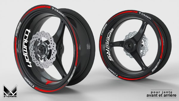 Decals velg Triumph SpeedTriple 1200 RS