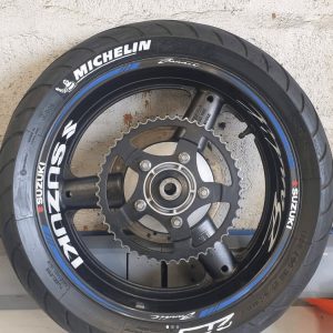 Fahrzeugaufkleber Suzuki Bandit Felgen