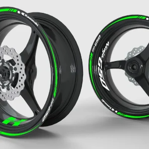 Kawasaki Ninja 650 rim stickers