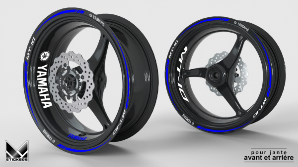 Calcomanías para llantas Yamaha MT-10
