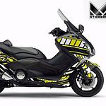 kit adesivi t max 530 personalizzati