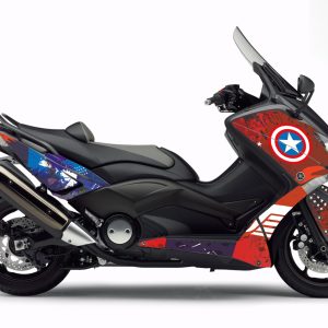 Yamaha TMAX 530 Marvel Decal Kit
