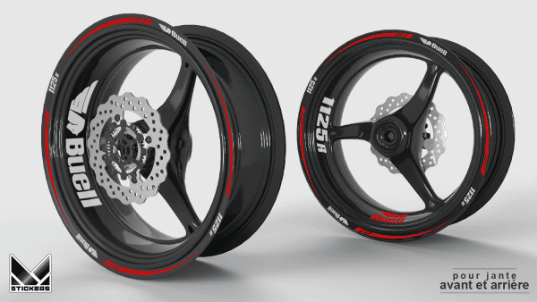 Buell 1125 R rim stickers