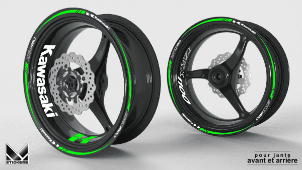 Decalcomanie cerchi Kawasaki ZRX 1100
