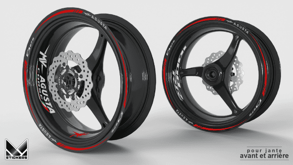 Decalcomanie cerchi MV Agusta F3 675