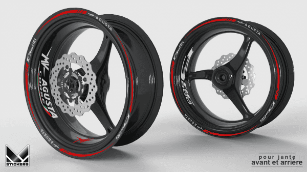 Stickers jante MV Agusta F3 800 RC