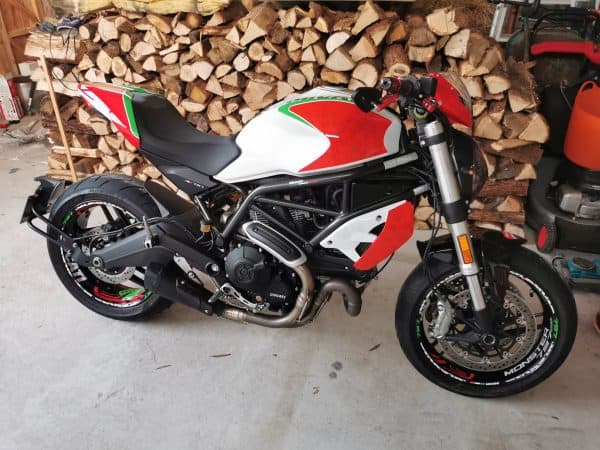 Stickers jante Ducati Monster 797 - Afbeelding 3