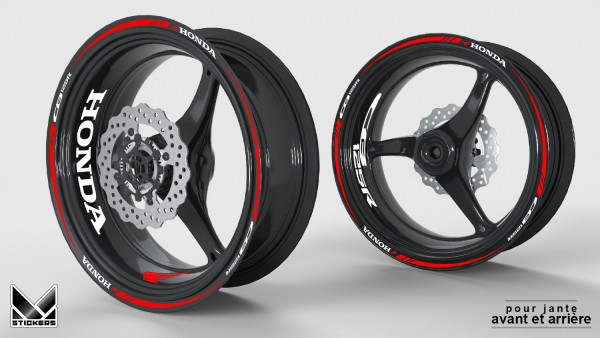 Decalcomanie cerchio Honda CB 125 R
